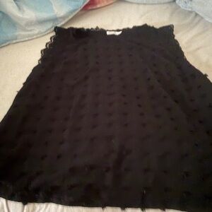 Elegant Black Lace Blouse